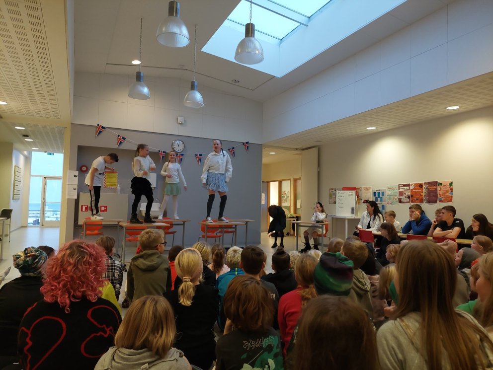 Söngatriði 5. bekkur