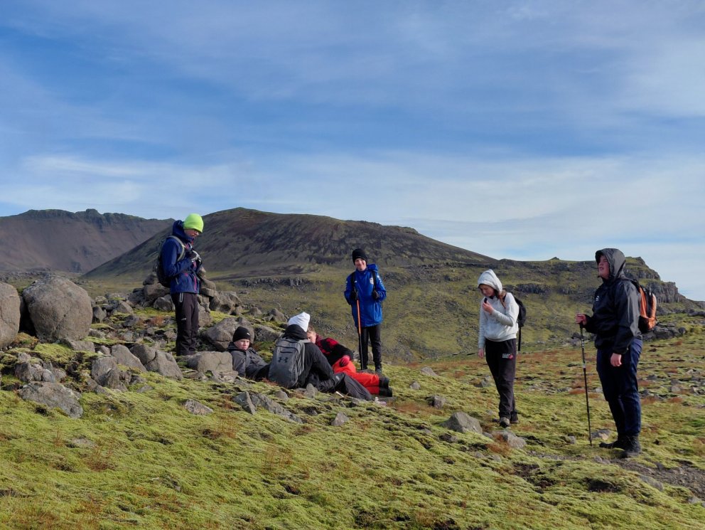 Ganga yfir Arnardalsskarð