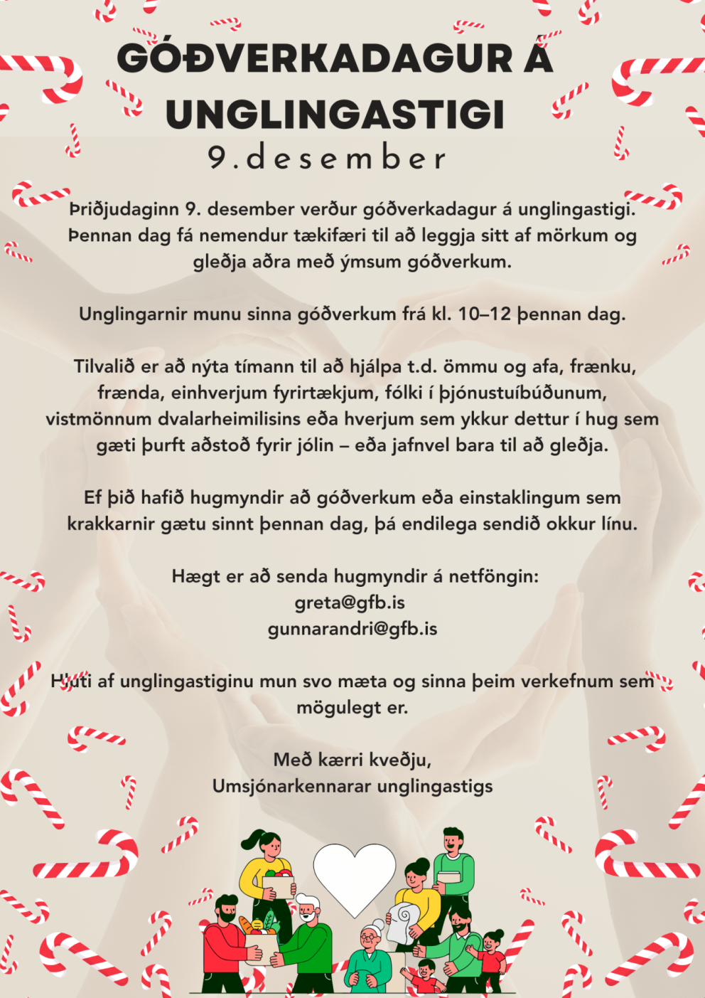 Góðverkadagur á unglingastigi