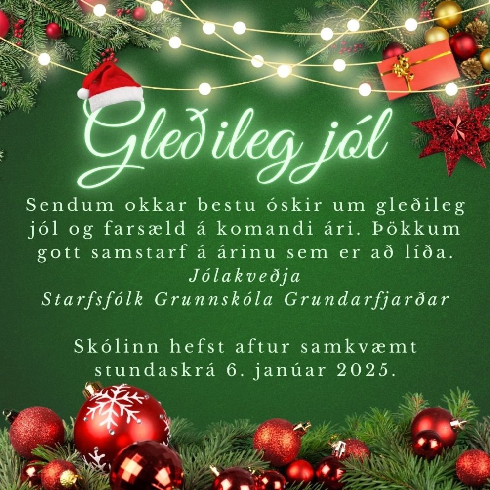 Gleðileg jól
