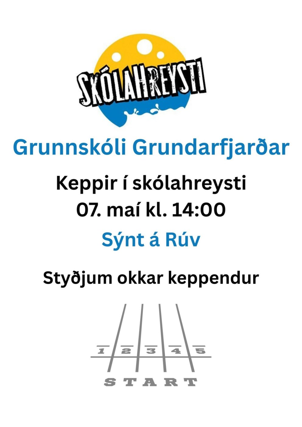 Skólahreysti 7. maí 2025