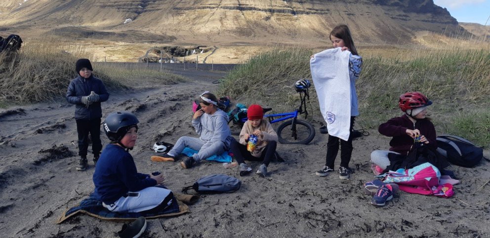 Hjólaferð 4. bekkur