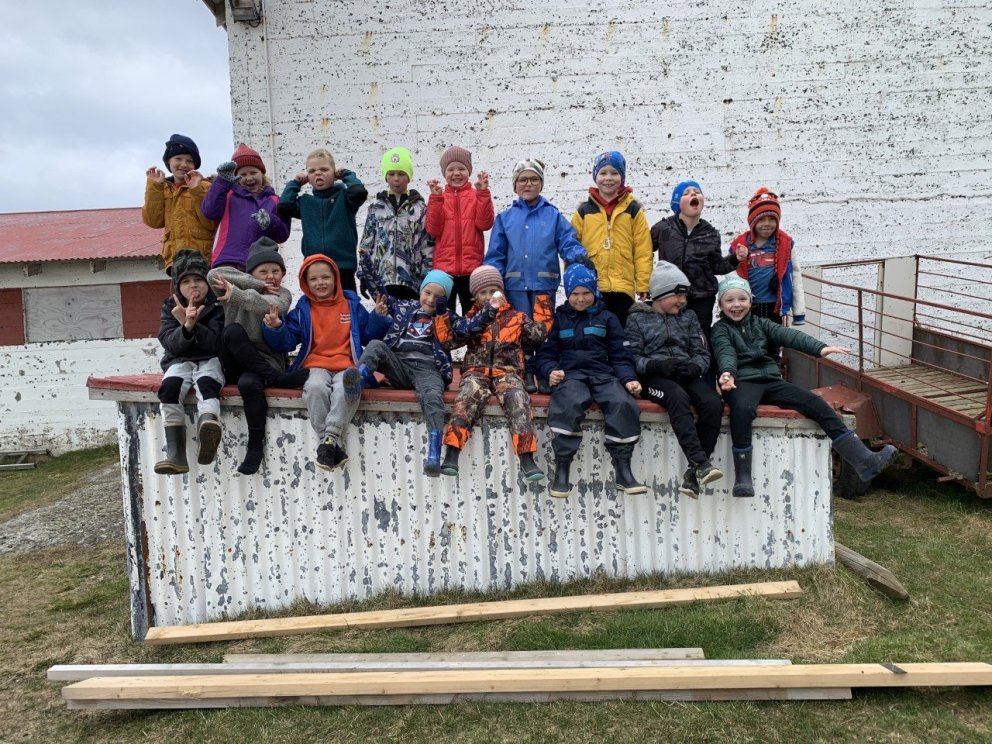 1. bekkur í sveitaferð