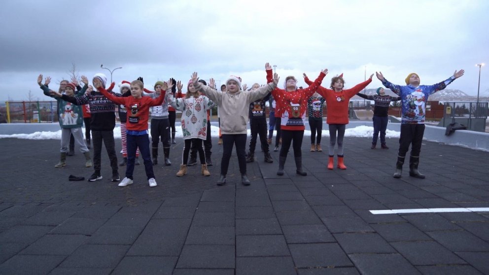 Jólakveðja frá nemendum Grunnskóla Grundarfjarðar