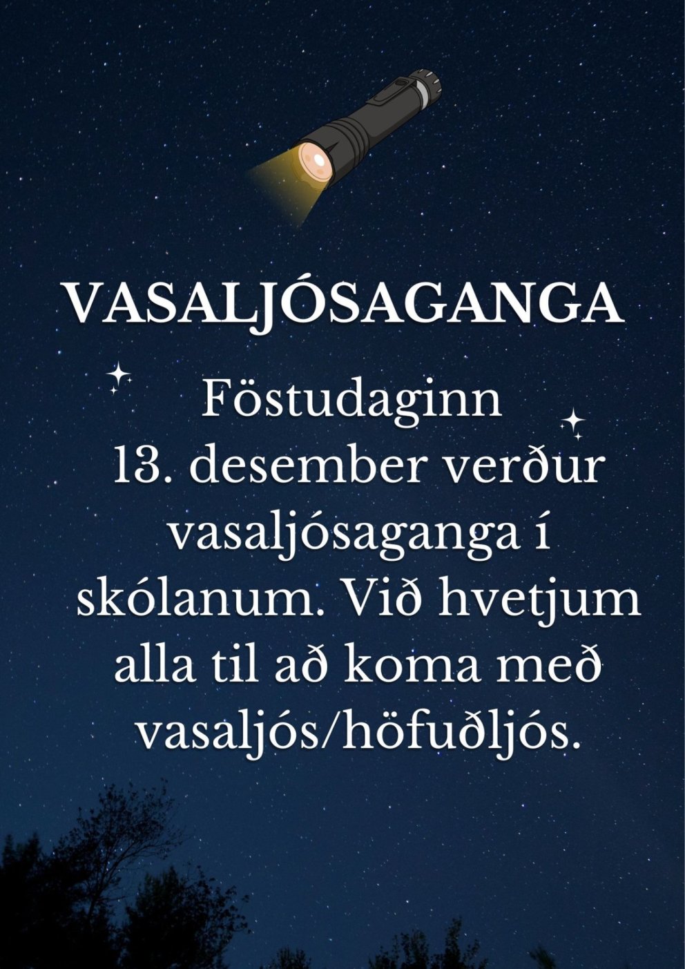 Vasaljósaganga