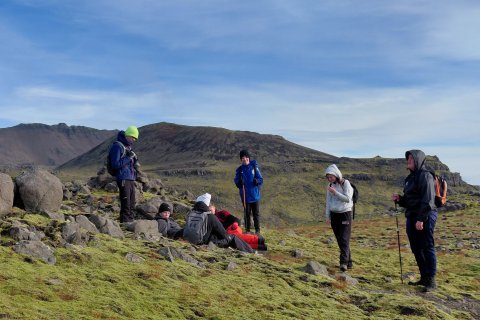 Ganga yfir Arnardalsskarð