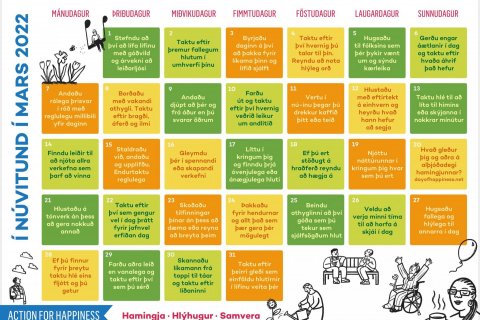 Í núvitund í mars