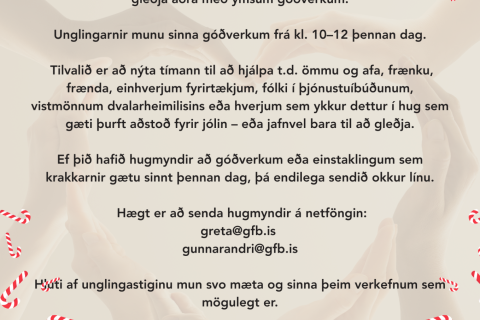 Góðverkadagur á unglingastigi