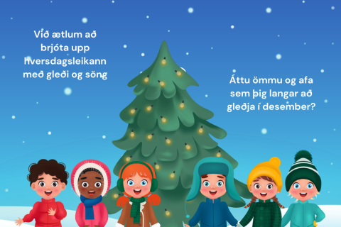 Má bjóða þér að gleðja með söng?