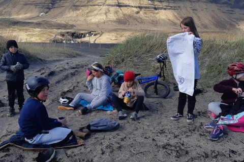 Hjólaferð 4. bekkur