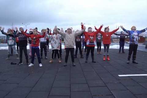 Jólakveðja frá nemendum Grunnskóla Grundarfjarðar