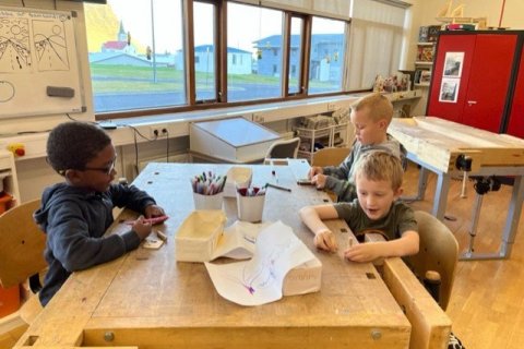 1. bekkur í smíði haust 2022