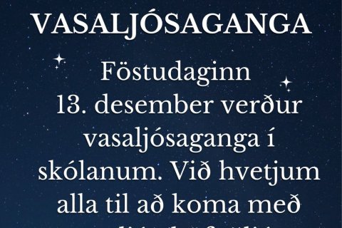 Vasaljósaganga